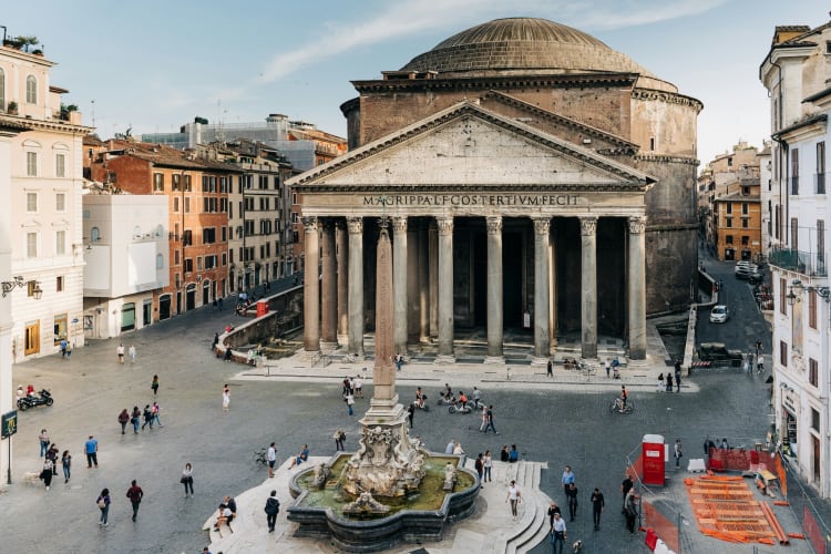 A római Pantheon (fotó/forrás: Gabriella Clare Marino/Unsplash)