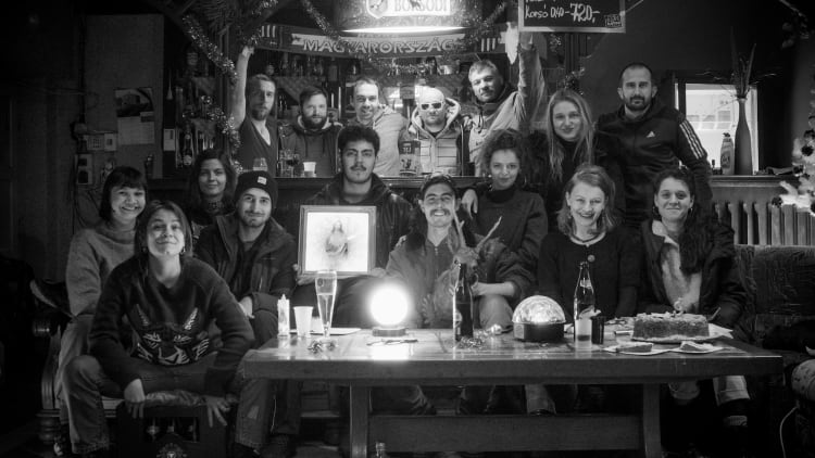 A stáb a forgatáson (fotó: Herbály Blanka)