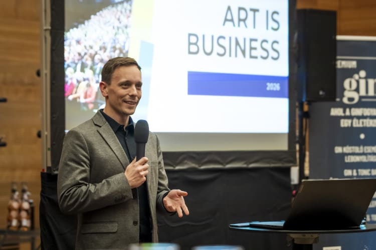 Balogh Máté András, az Art is Business ügyvezetője