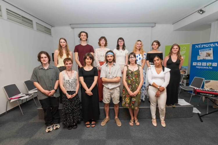 Az élet.történetek pályázat díjazottjai (fotó: Piltner Péter)