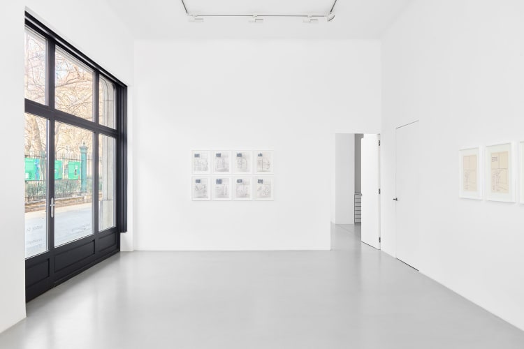 Birkás Ákos: Katasztrófa-helyzetek kiállítási enteriőr (fotó: Bíró Dávid)