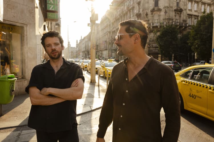 Nóvé Soma és Ifj. Csoóri Sándor (fotó: Wanda Martin)