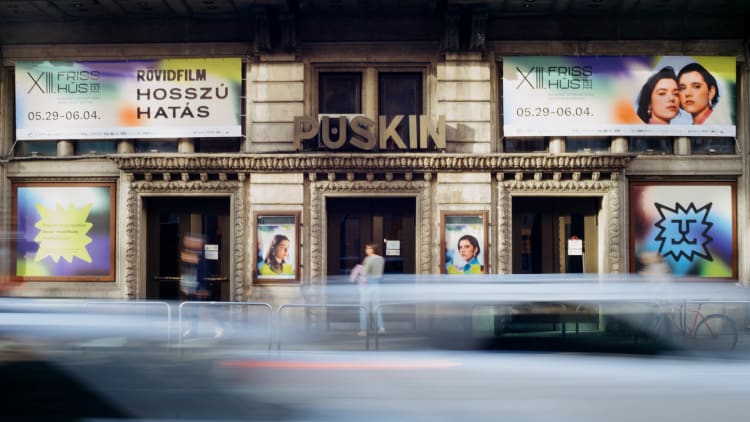 A Puskin mozi a 2025-ös Friss Hús fesztivál ideje alatt (forrás: Friss Hús)