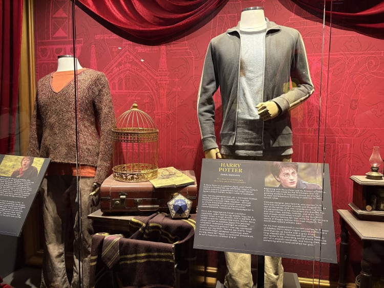 Ron Weasley és Harry Potter jelmezei a Harry Potter és az azkabani fogolyból
