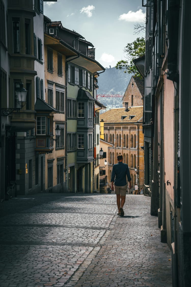 Zürich óvárosa (forrás: Unspalsh)