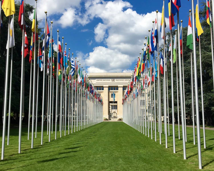 A Palais des Nations (forrás: Wikimedia Commons)