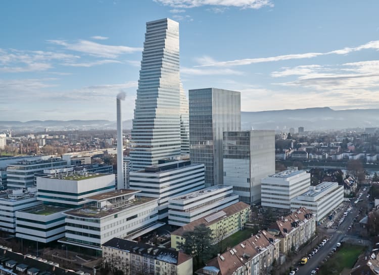 A Roche bázeli székhelye (forrás: Wikimedia Commons)