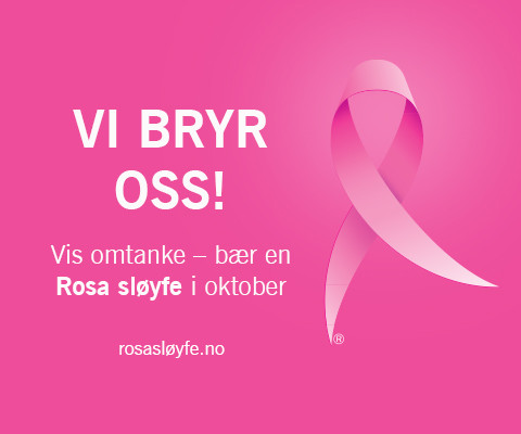 Rosa sløyfe facebook profilbilde