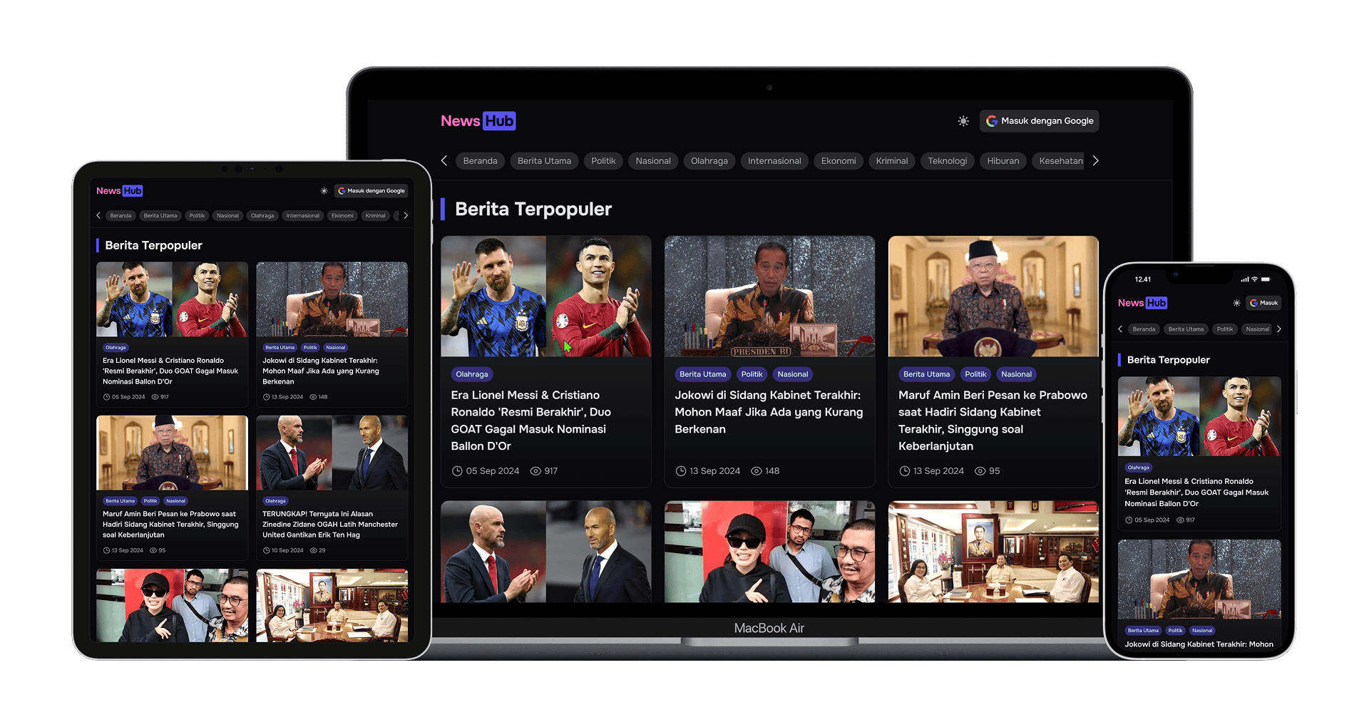 News Hub Portal