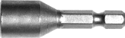 BITS FOR SEKSKANTSKRUE HYLSE-/B 1/4" M/MAGNET 1/4"