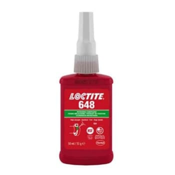 LOCTITE 648 50ML SYLINDRISK LIM MOT VIBRASJON