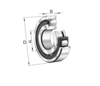 20216-TVP ENRADIG SFÆRISK RULLELAGER