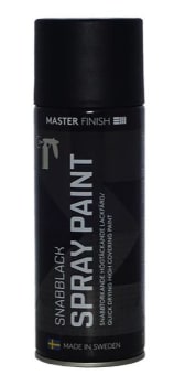 SPRAYMALING MASTER 400ML SORT BLANK RAL9005