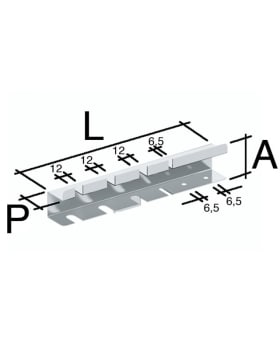 SKRUJERNHOLDER 238MM 74222