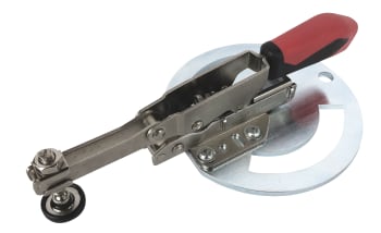 ADAPTER PLATE ROUND W/TENSIONER VERTICAL  L180MM