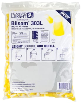 ØREPROPP SKUM BILSOM 303L 200PK REFILL