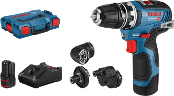 BOR-/SKRUTREKKER GSR 12V-35 FC BOSCH M/4 FORS. 2X3.0AH L-BOXX