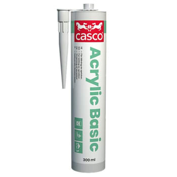 FUGEMASSE CASCO HVIT 3920 AKRYL 300ML
