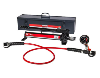 BETEX HYDRAULISK HÅNDPUMPE STÅL PB600 SETT 700BAR