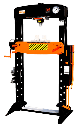 HYDRAULISK VERKSTEDSPRESSE 30T INKL. DORSETT