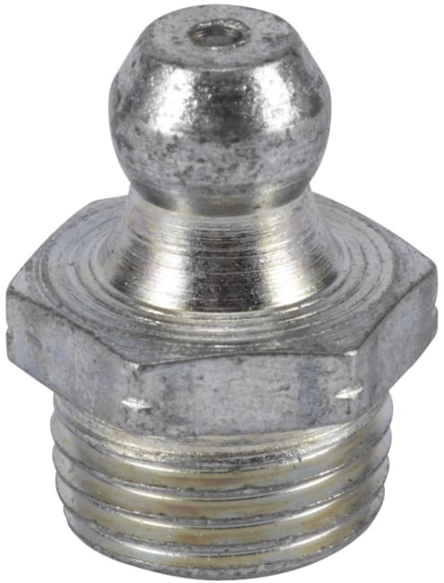 SMØRENIPPEL M-6X1,0 RETT
