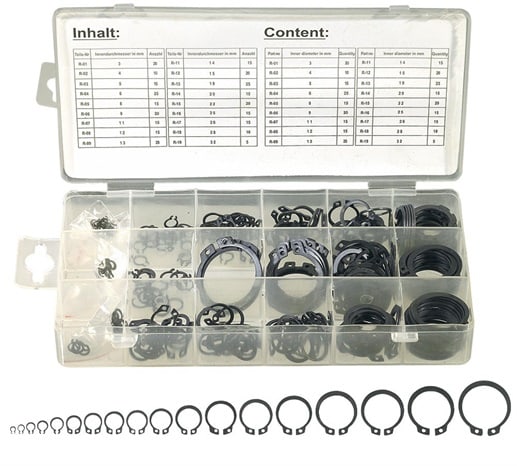 ASSORTEMENT SEEGERRING J  8-35MM VK12 DIN472