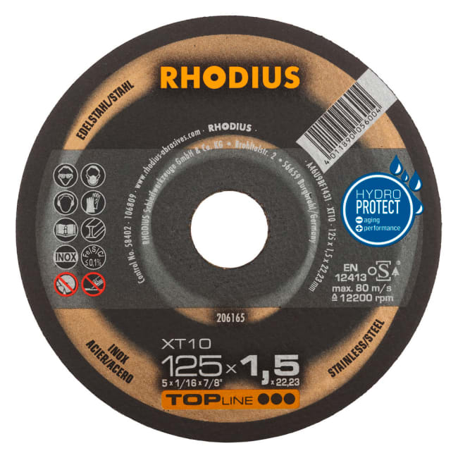 KAPPESKIVE 125X1,5X22 XT10 TOP-206165