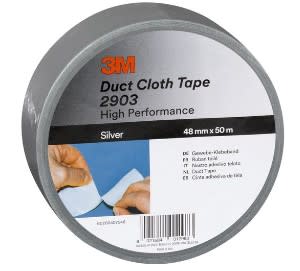 LERRETSTAPE GRÅ SCOTCH 2903 48 X 50M DUCT TAPE