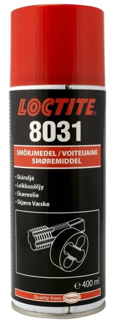 LOCTITE 8031 400ML SKJÆREOLJE SPRAY