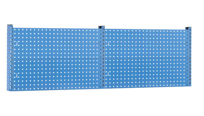 PANEL PERFORERT FOR ARBEIDSBORD 2000X634MM RAL5012