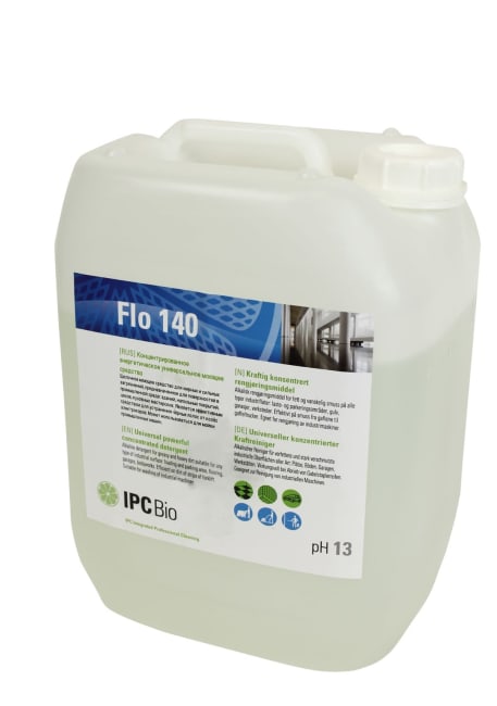 VASKEMIDDEL FLO 140 10 LITER FOR GULV