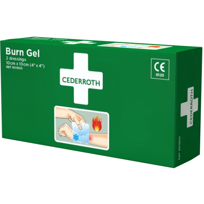 BURN GEL CEDERROTH 901900 BRANNGEL 2STK KOMPRESSER