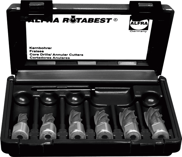 KJERNEBORSETT HSS-CO RQX Ø14-26MM X 50MM