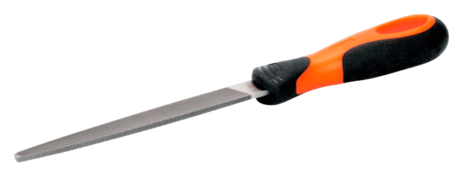 FIL FLAT 8'' FIN/SKAFTET 1-110-08-3-2