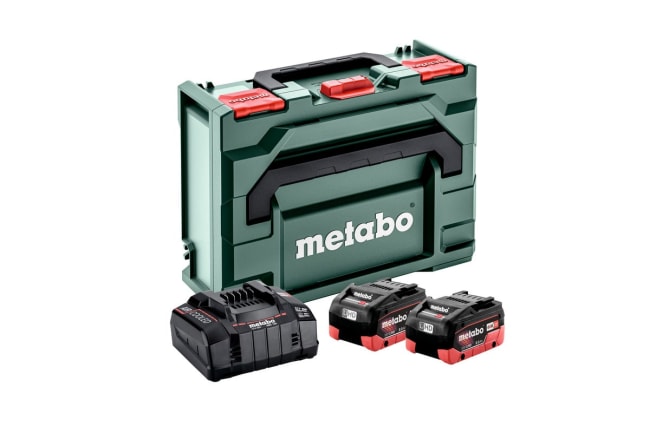 BATTERISETT METABO 18V 2X8,0AH ASC