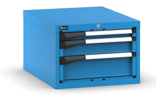 MASTER SKAP MED 3 SKUFFER 27X36EH 561X726X400MM