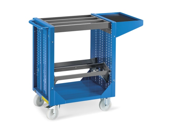 TRALLE NC W1064 D512 H892MM RAL 5012+7000 BLÅ/GRÅ