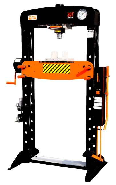 HYDRAULISK VERKSTEDSPRESSE 30T INKL. DORSETT