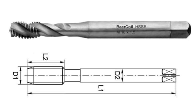 GJENGETAPP EG-M10 FOR GJENGEINNSATS  SPIRAL
