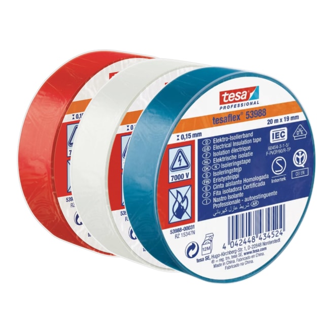 ELEKTROTAPE TESA 15MMX10MTR