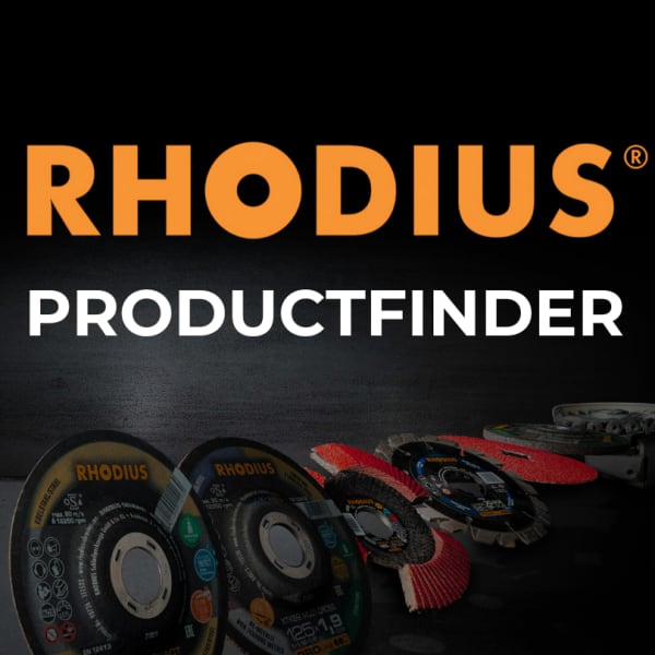 Finn riktig verktøy med Rhodius sin produktfinner