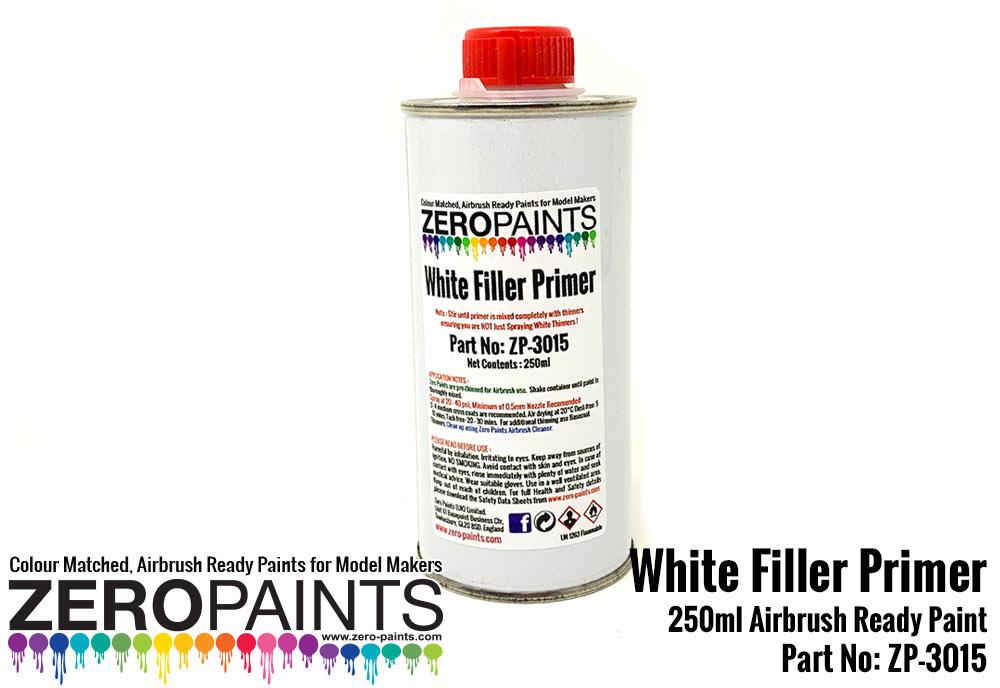 ZERO PAINTS ZP-3015 White Primer Micro Filler 250ml
