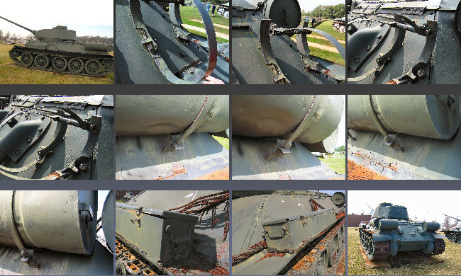 107 photos du char T-34/85