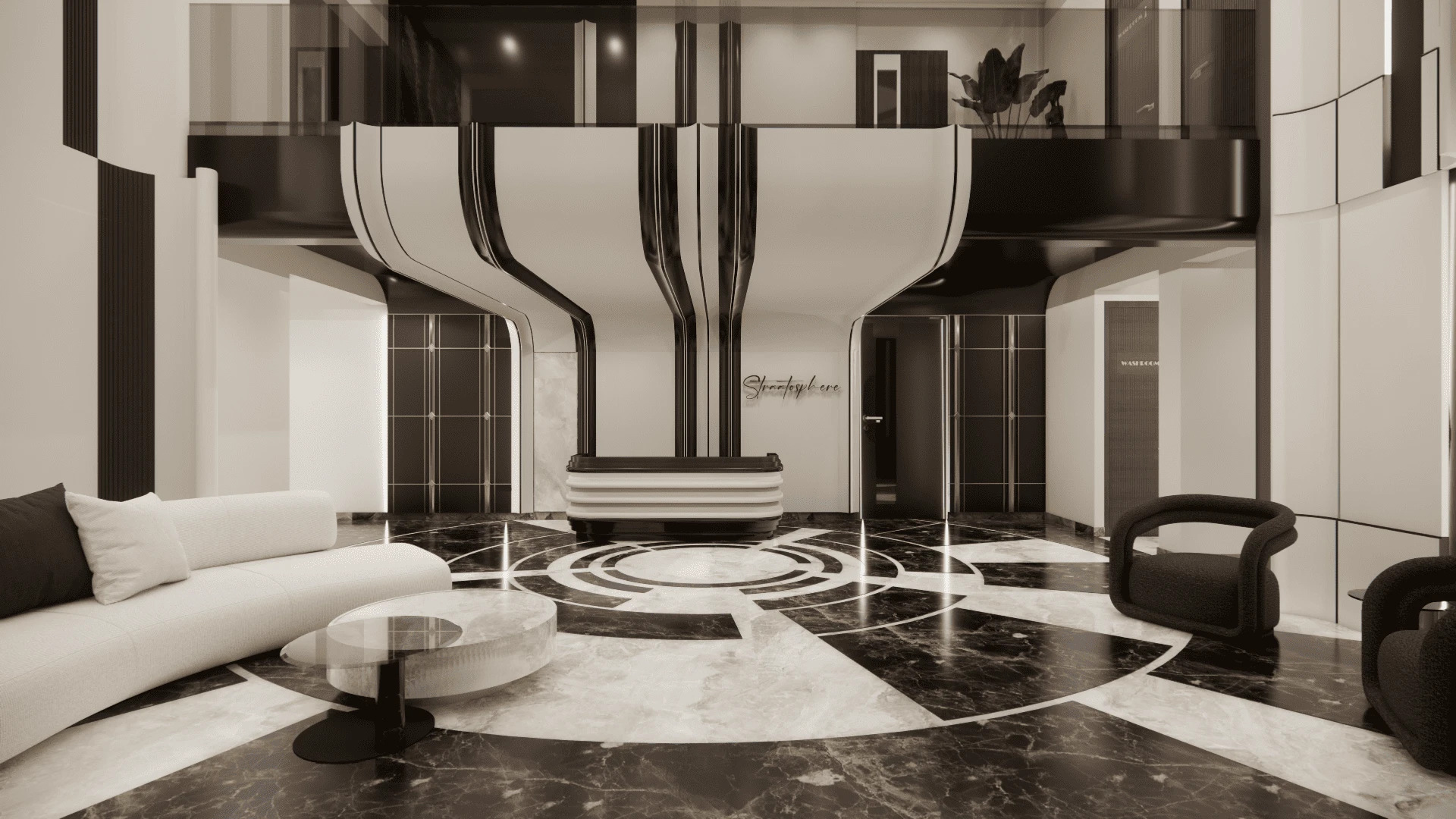Everfine Straatosphere Sky Villa Architectural Elevation