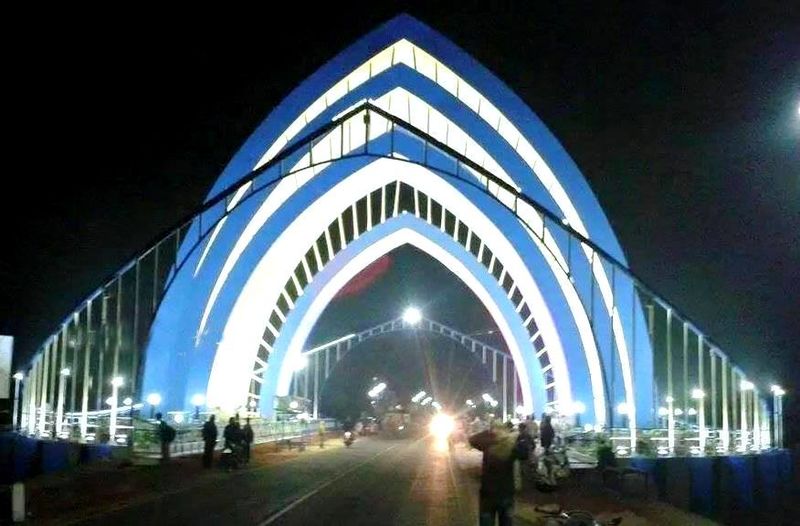 Beautiful gate at Digha in East Medinipur