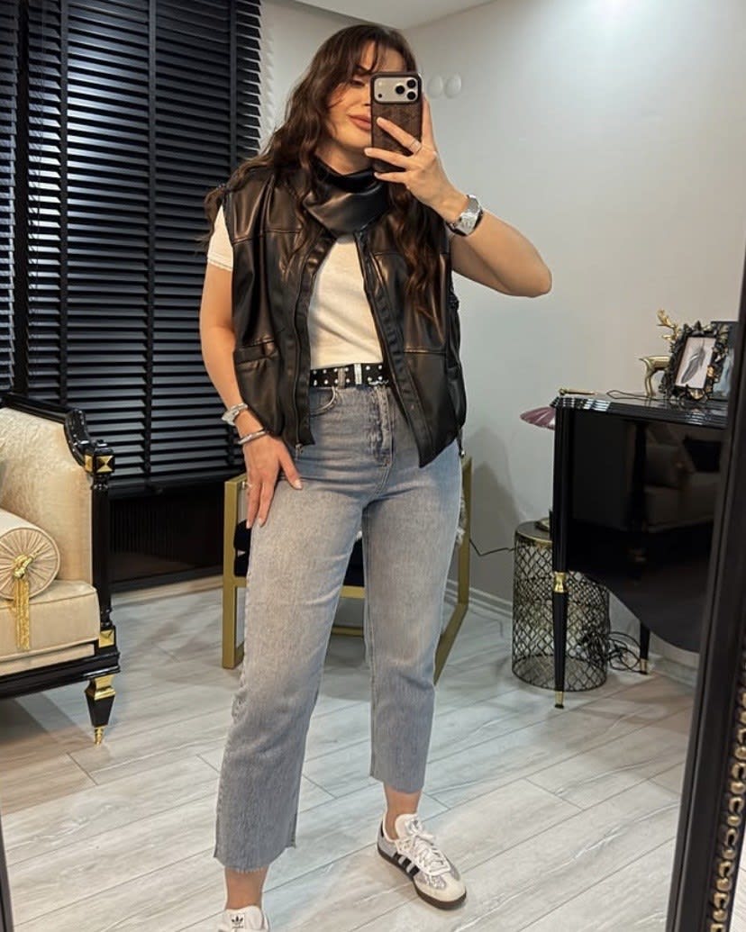 Yüksek Bel Boyfıt Jean
