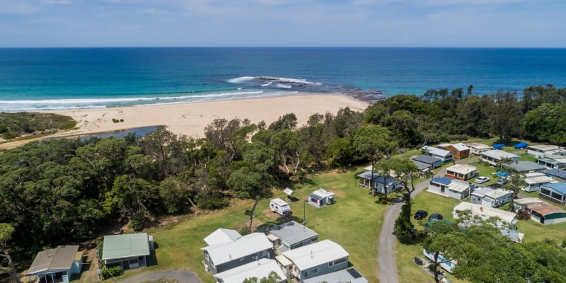 Surfside Cudmirrah Beach Pet Friendly Holiday Park On The