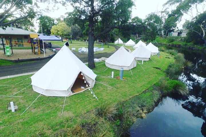 Lorne Foreshore Caravan Park Aircamp