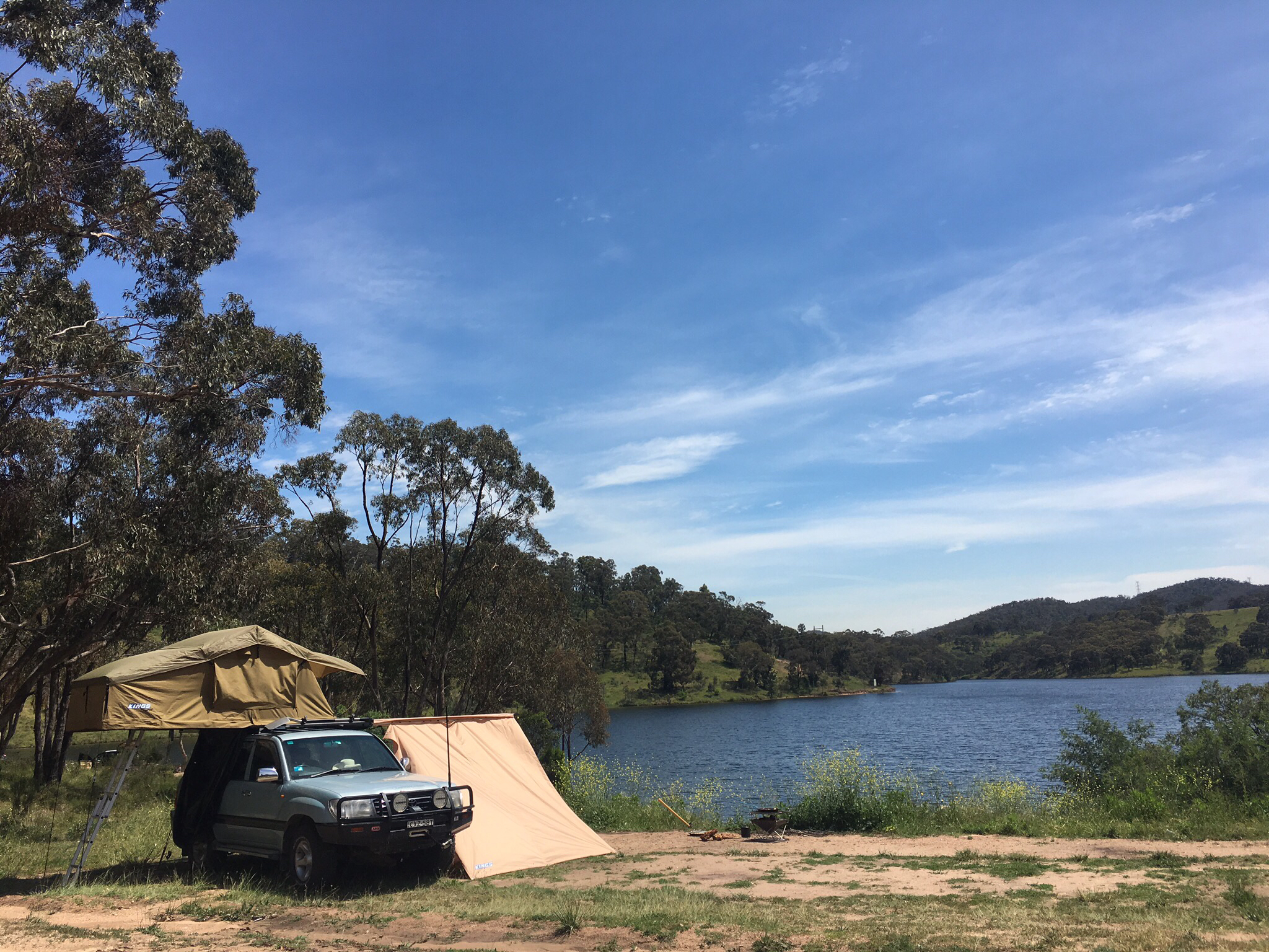 Unreserved Lake Lyell Campground Aircamp