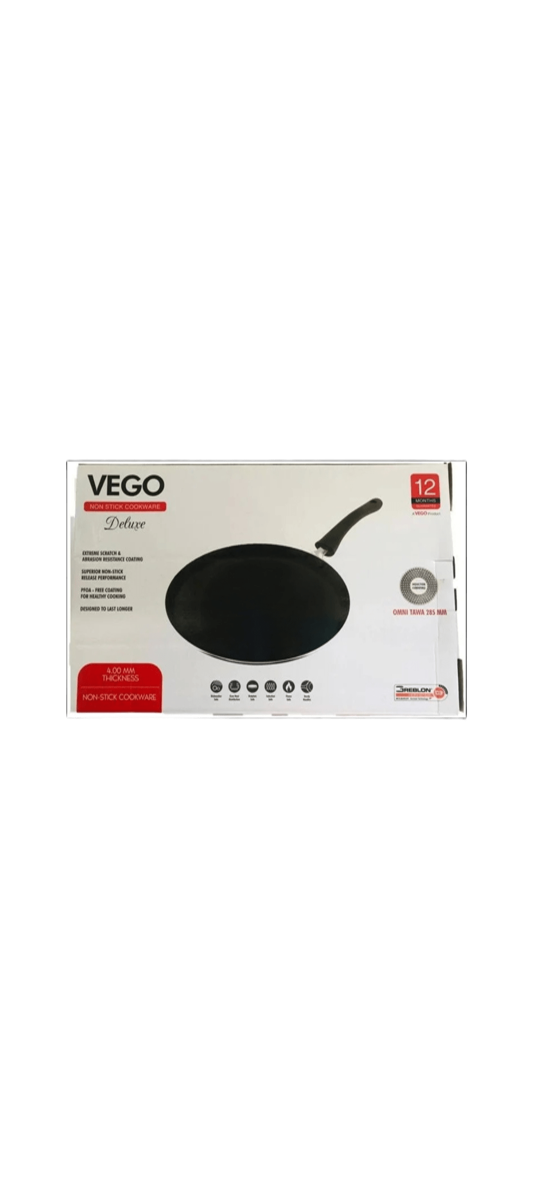 Vego Non-Stick Die-Cast Tawa — 24cm